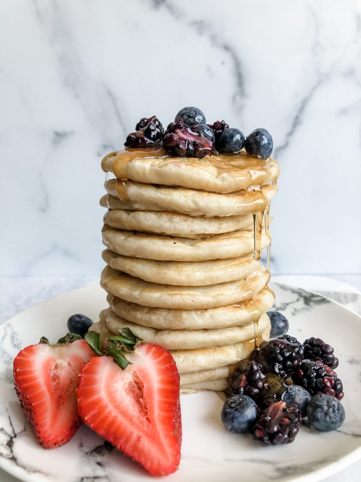 Simple Cassava Flour Pancakes - Lovely Delites