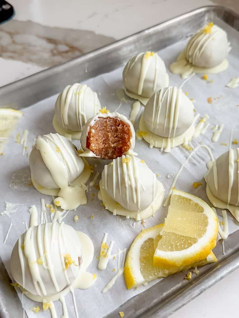 Lemon Truffles - Lovely Delites