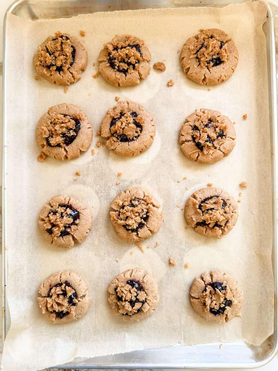 Blueberry Cobbler Cookies - Lovely Delites