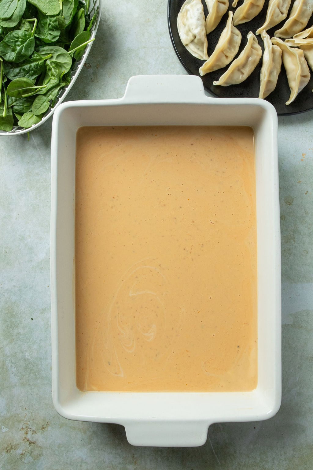 Trader Joe's Viral Dumpling Bake - Lovely Delites