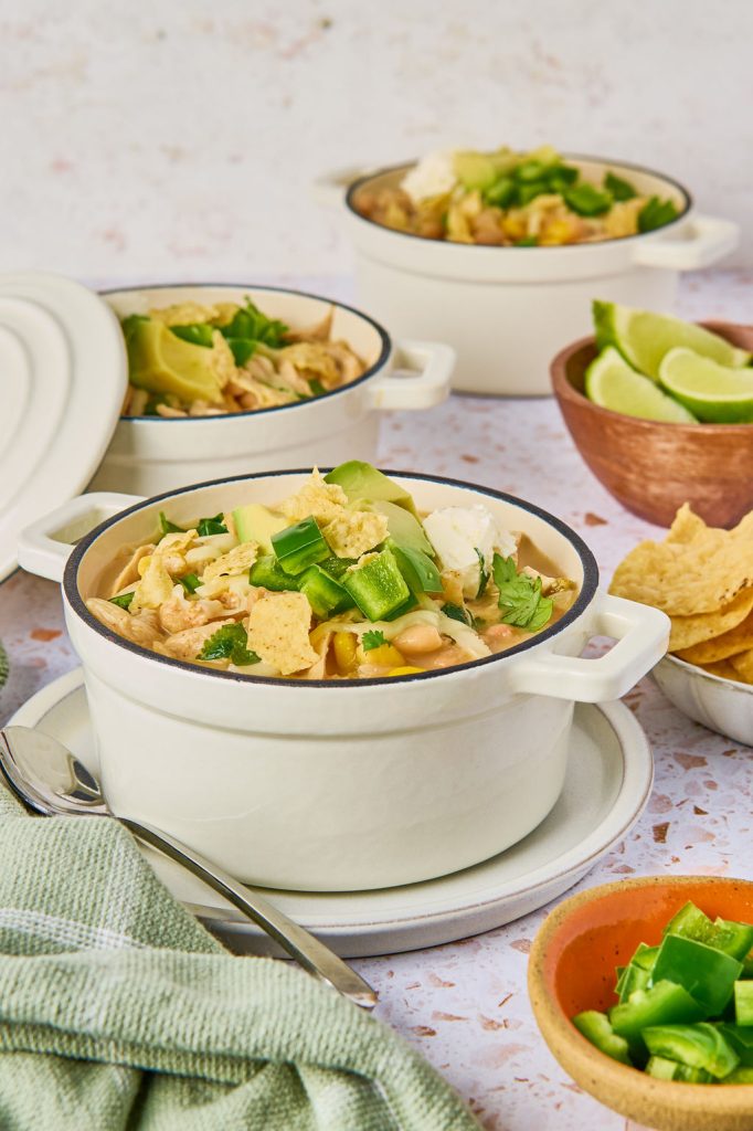 white chili chicken
