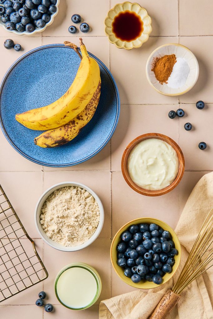 all the ingredients to make bars